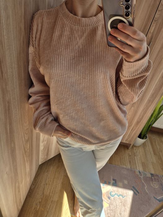 Bluza damska gruby sztruks H&M rozm.XL