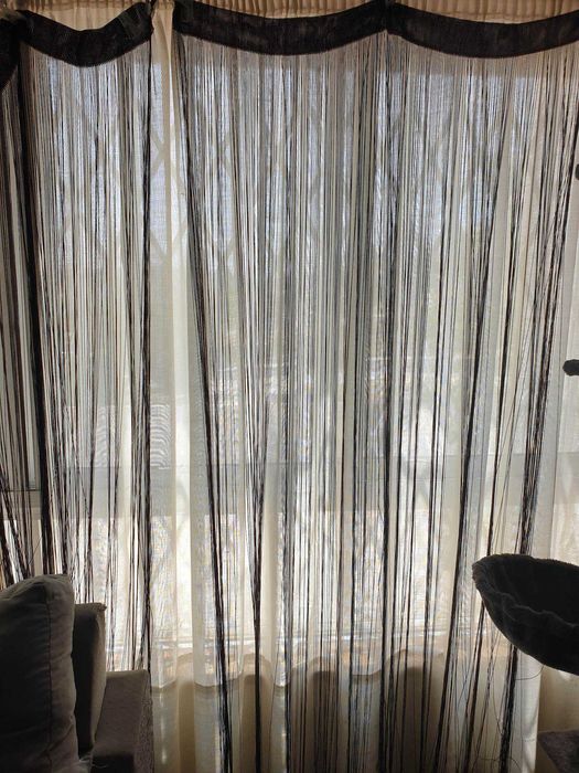 Par de Cortinas de fio