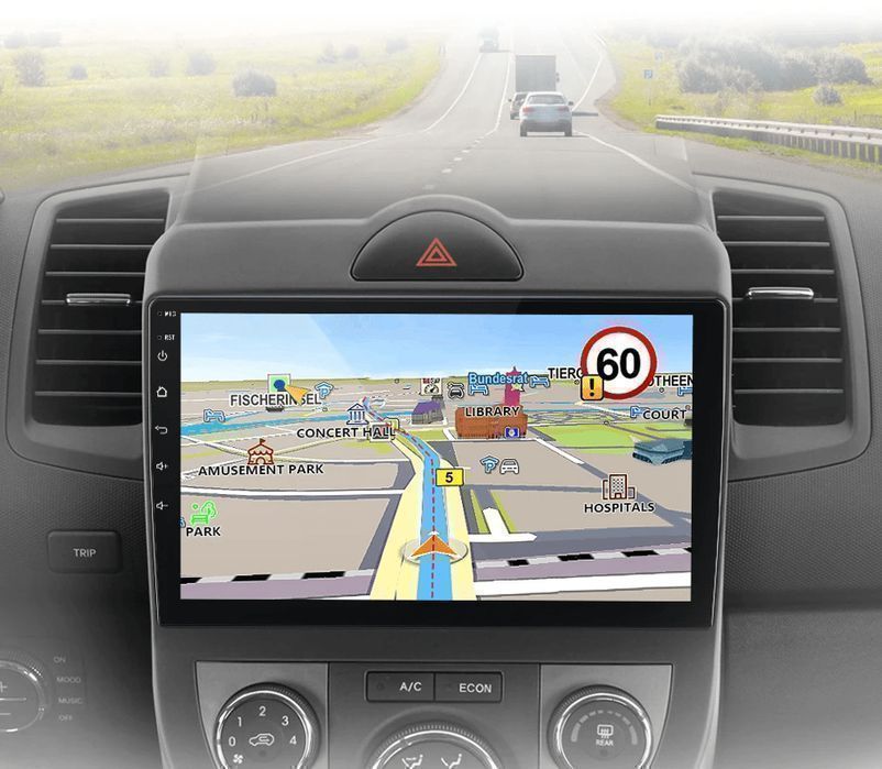 Kia Soul 2008-2013 – Radio Android 15 9" CarPlay Android Auto 2GB/32GB GPS Nawigacja Stacja Multimedialna WiFi Bluetooth DSP PL