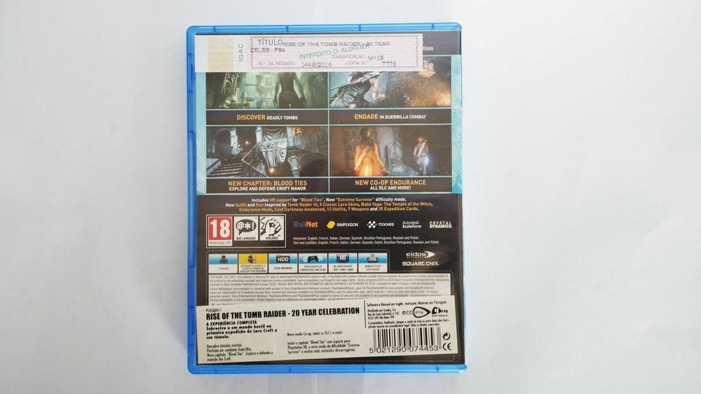 PS4 - Rise of The Tomb Raider (20 Year Celebration)