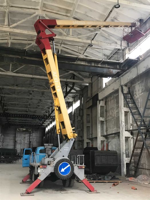 Оренда автовишки АГП-18 Бровари по околицях.