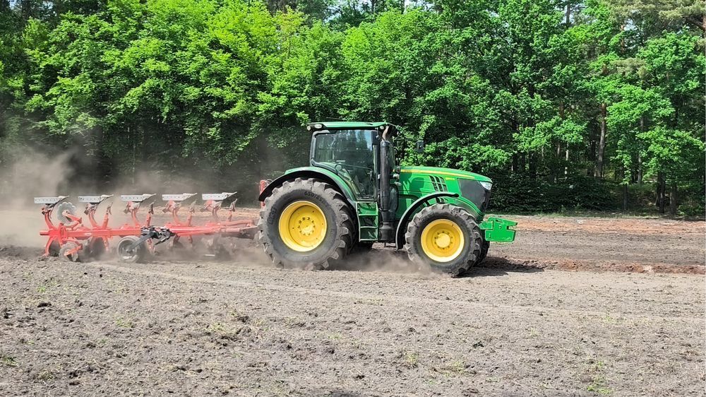John Deere 6190r z Niemiec po testach