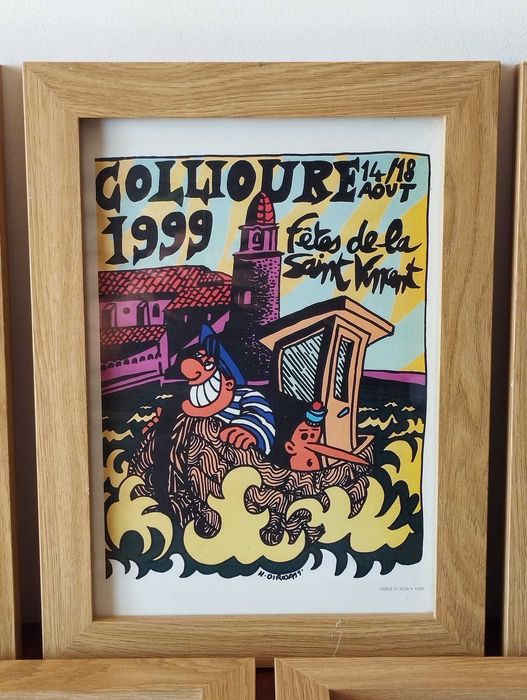 Festas São Vicente - Posters Originais Emoldurados