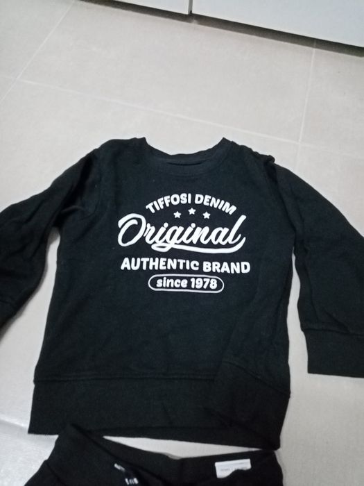 Fato treino preto tifossi 3-4