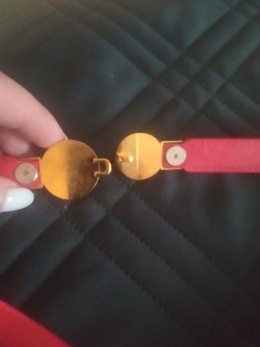 Пояс червоний жіночий