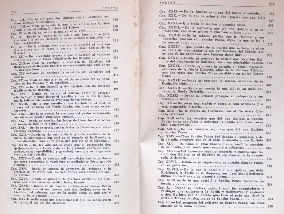 Don Quijote de la Mancha, de Cervantes, 1941