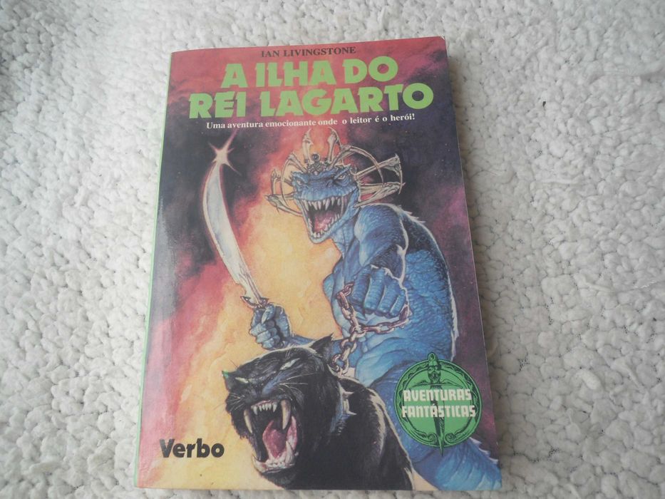 A Ilha do Rei Lagarto - Aventuras Fantásticas nº 7