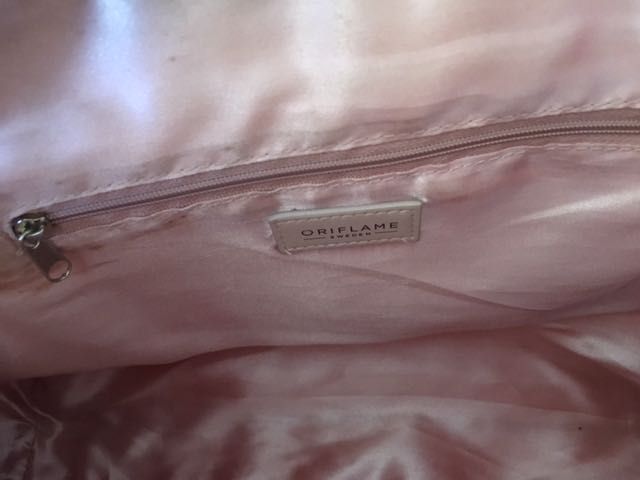 Mala Rosa Claro / Bege Oriflame