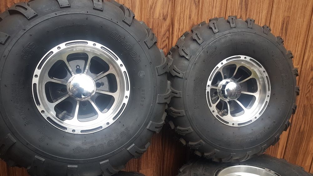 Opony Koła 4 szt. NOWE do Quad 110, 125, 250 cm