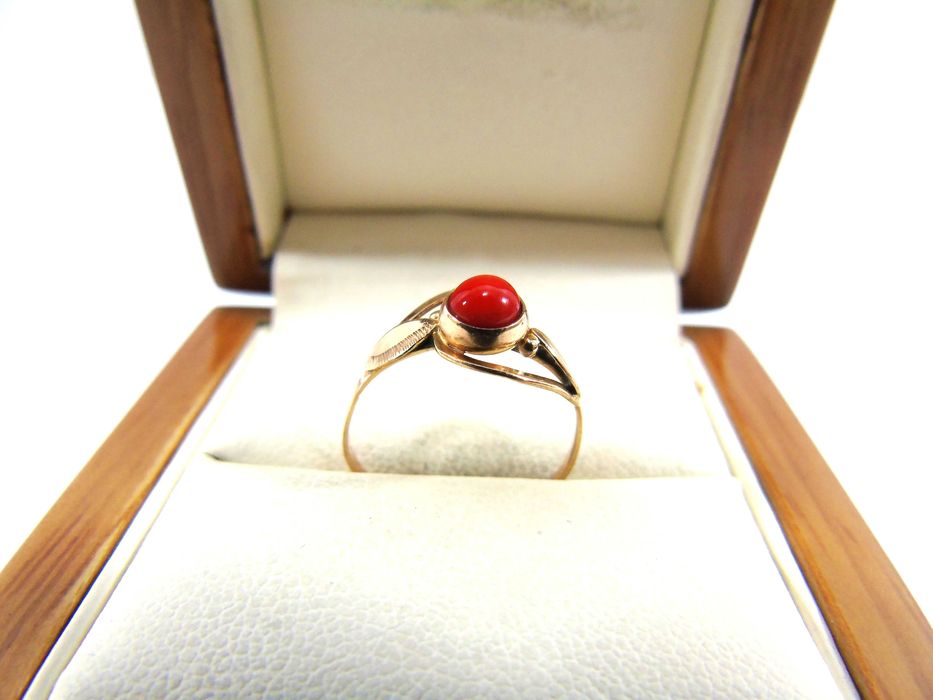 Złoty pierścionek pr.585 R.15 Lombard Żuromin Loombard