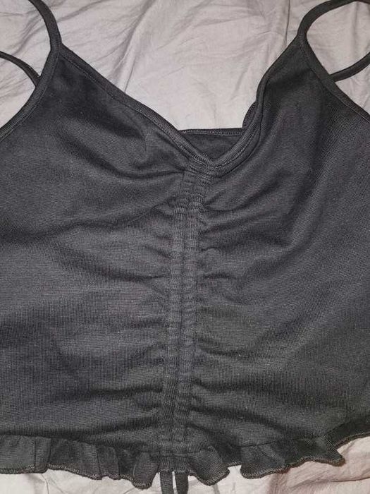 Czarny top New Yorker