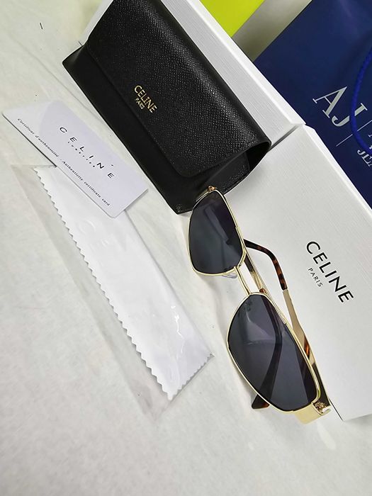 Okulary przeciwsłoneczne Zestaw Celine Premium pudełko nowość lato Paris