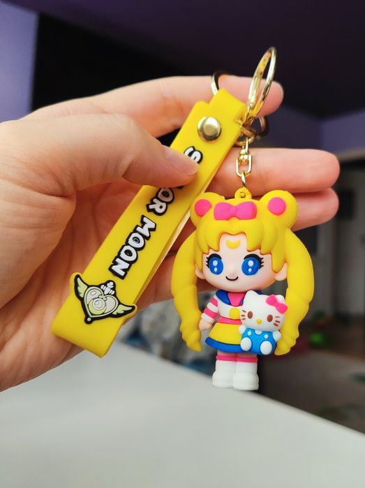 Sailor Moon - brelok Sailor Moon z Hello Kitty/ Sanrio