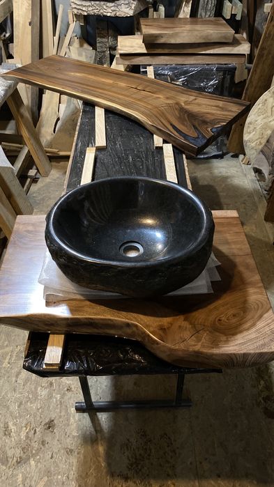 Раковины и умывальники из натурального камня Гранита Мрамора Базальт