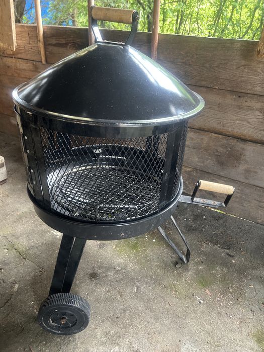 Kominek tarasowy ogrodowy grill