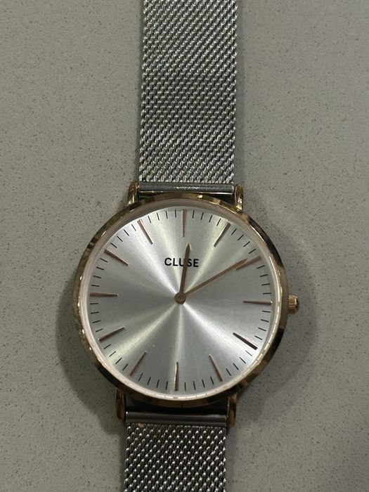 Relógio Cluse para senhora cor prata