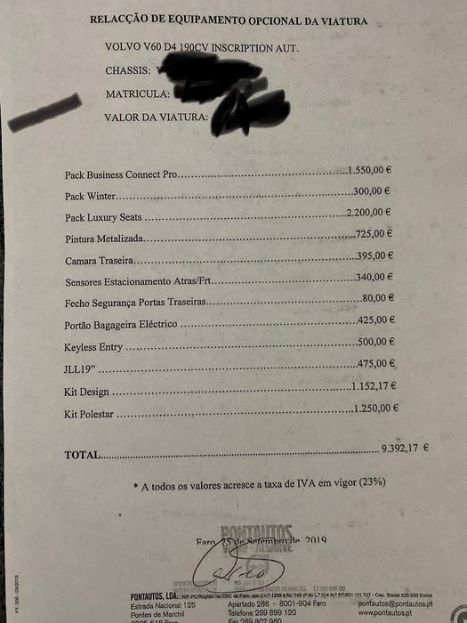 Volvo V60 D4 Inscription