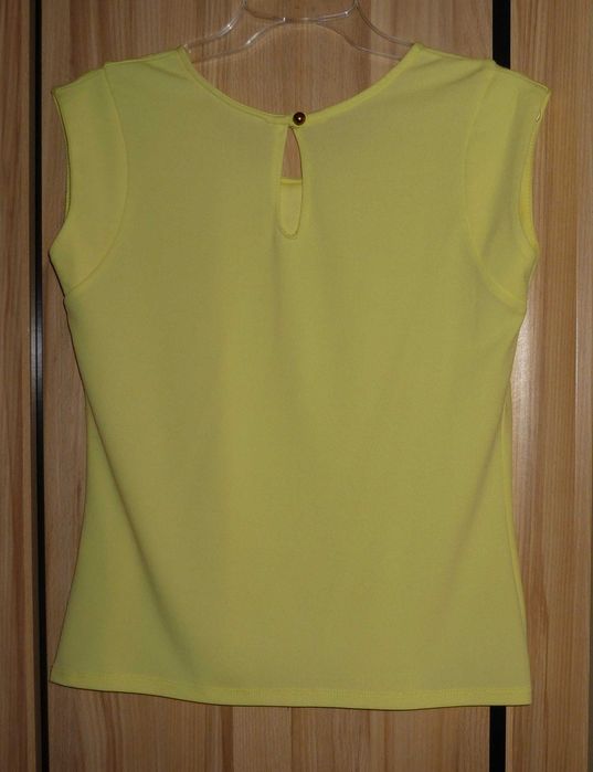 Żółta elegancka bluzka roz. S/M