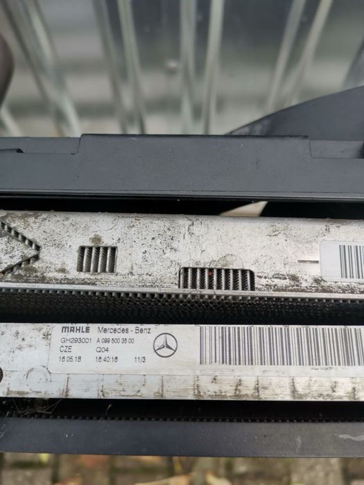 Кассета радиаторов Мерседес w205 w213 w253