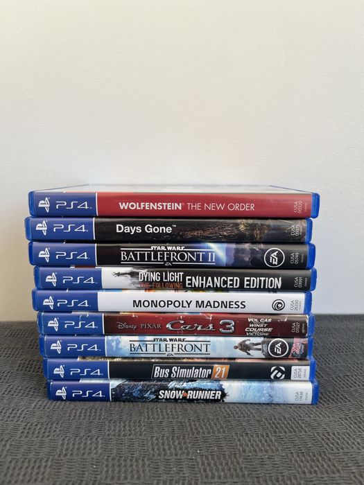 Coleção de Jogos PS4