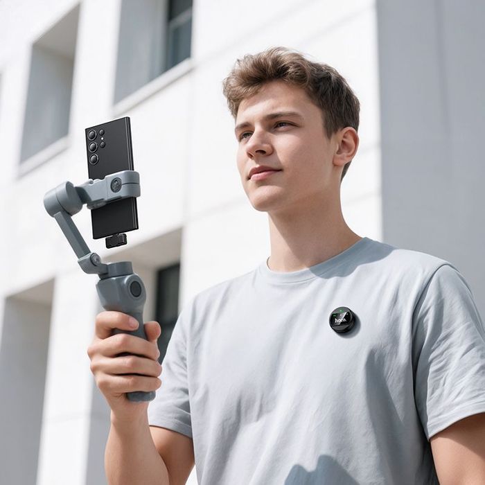 Mikrofon bezpzewodowy USB C Hoco L21 czarny