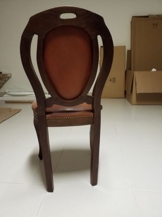 Cadeiras estilo "Queen Anne" LINDÍSSIMAS