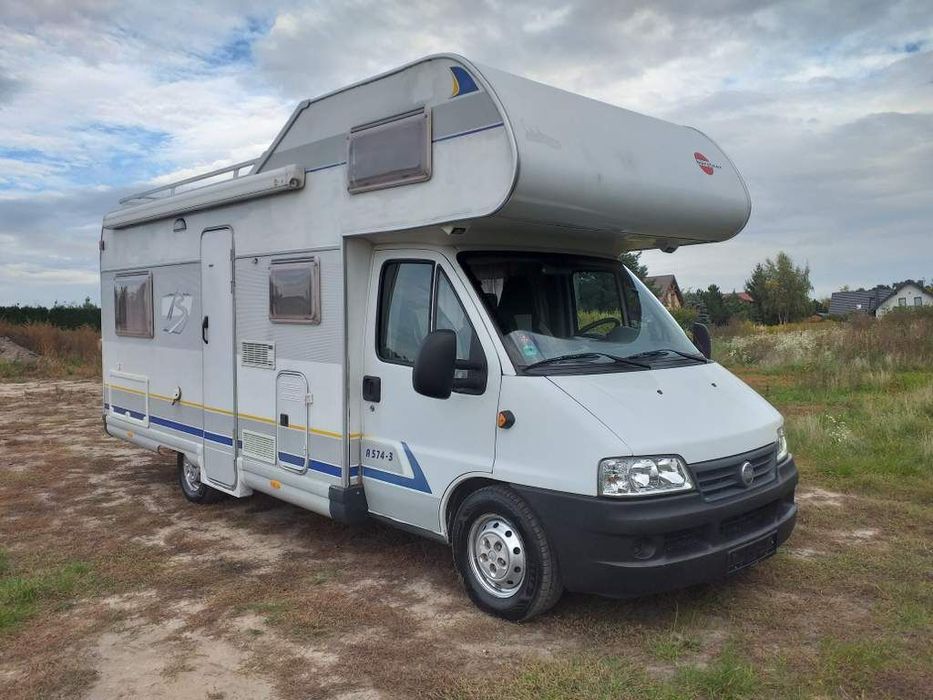 Fiat Ducato Lift Burstner  KLIMATYZACJA Postojowa Niski PRZEBIEG 90 tys km Przedsionek