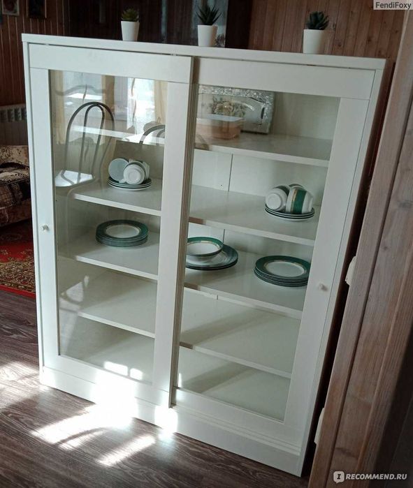 Polki drewno IKEA HEMNES-Leksvik-drewno-witryna