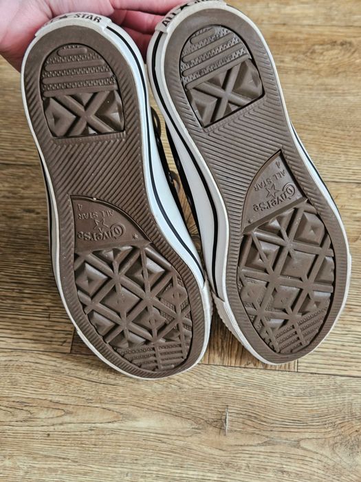 Converse All star шкіряні чорні оригінал 36.5 23см