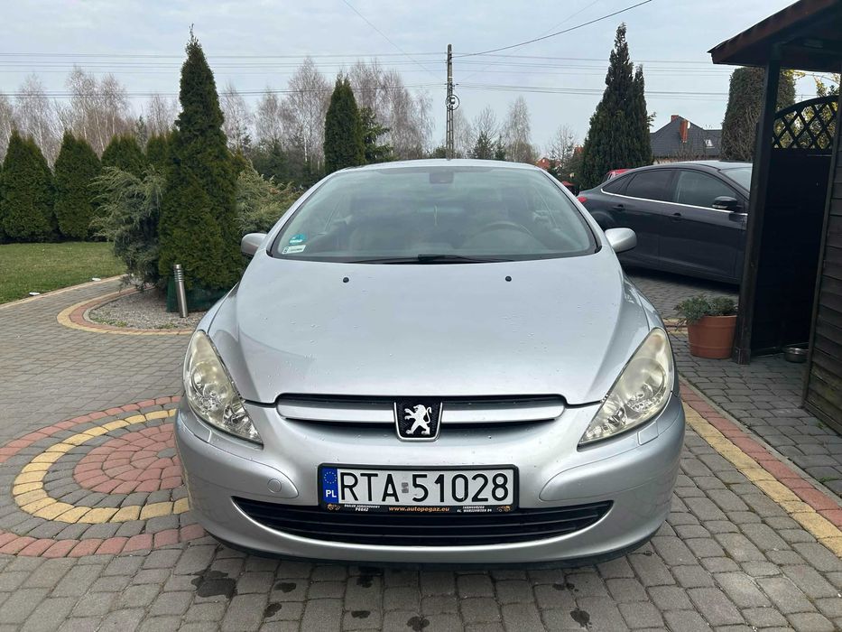 Peugeot 307cc 2005 LPG niedziałający dach