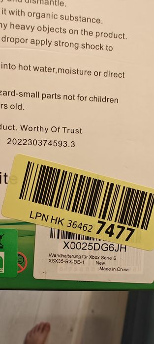 Подставка для джойстика  с вентилятором охлаждения, настенный держател