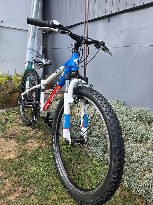 CUBE – firmowy rower górski  – amortyzator przód , koła 24 cale