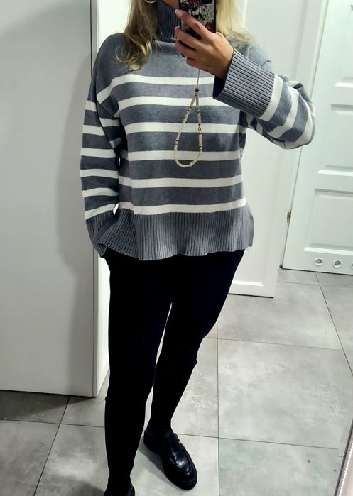 Zara golf w paski