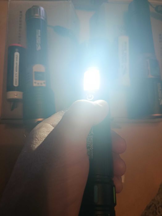 Ліхтарі налобні та ручні  з алюмінієвого сплаву