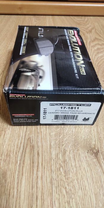 Передні керамічні колодки Power Stop Z17-1811 Jeep Compass/Renegade