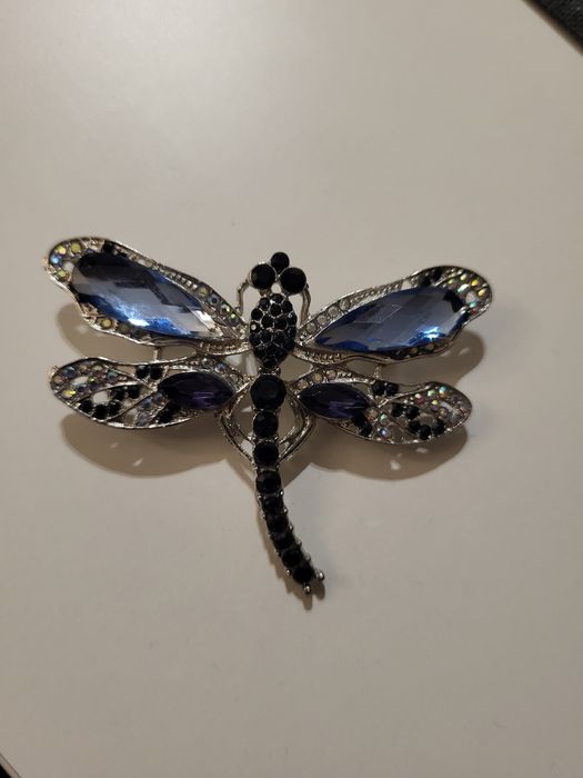 Broszka  damska ważka