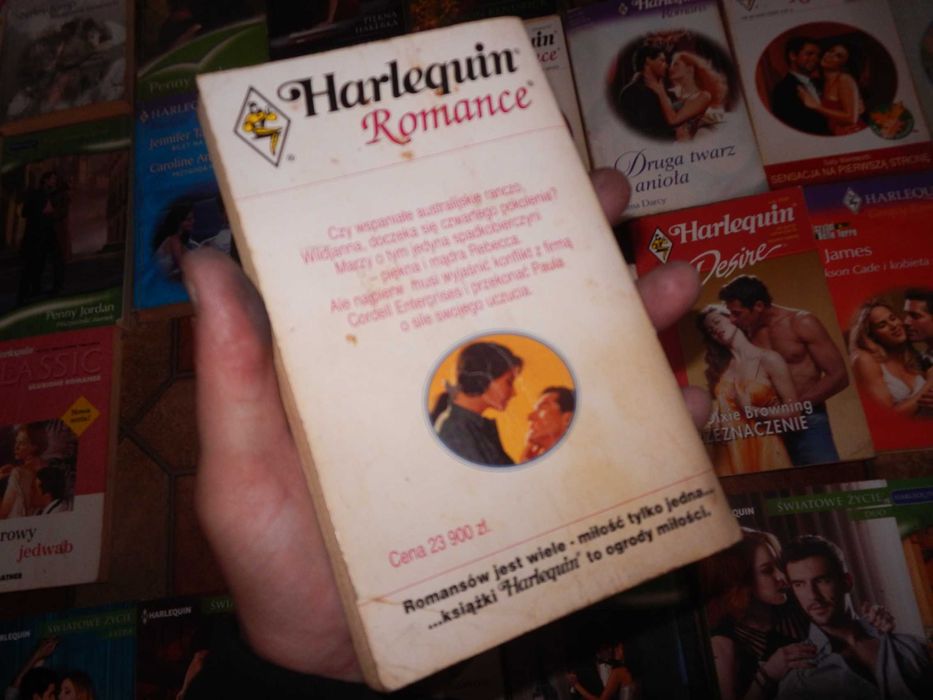 Wyprzedaż-> Książki Harlequiny 2 pakiet od 1992 roku łap okazje!