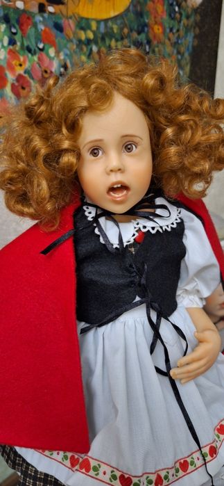 Коллекционная кукла автора Джулия Фишер Красная Шапочка.
