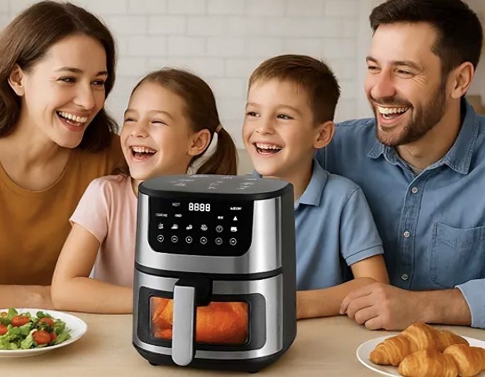 Аерогриль Rainberg rb-2268 на 8л без олії мільтипіч аэрофритюрница