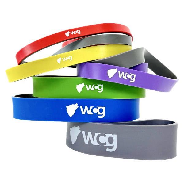 Комплект із 6 резинок для тренувань та фітнесу WCG Two Colors