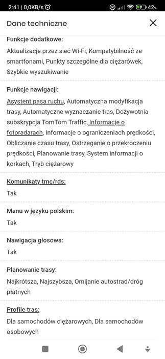 Tomtom go expert 7 plus HD Premium Pack Radary Live traffic dożywotnie
