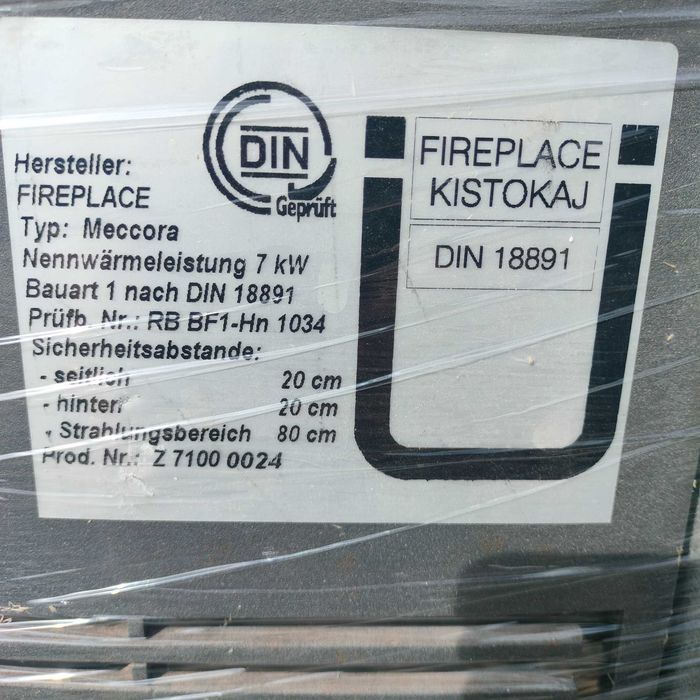 Kominek piec wolnostojący koza