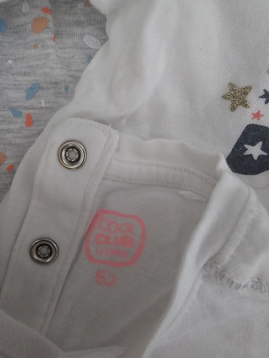 Zeataw koszulek z długim rękawem rozmiar 62 Cool Club Mexx i inne