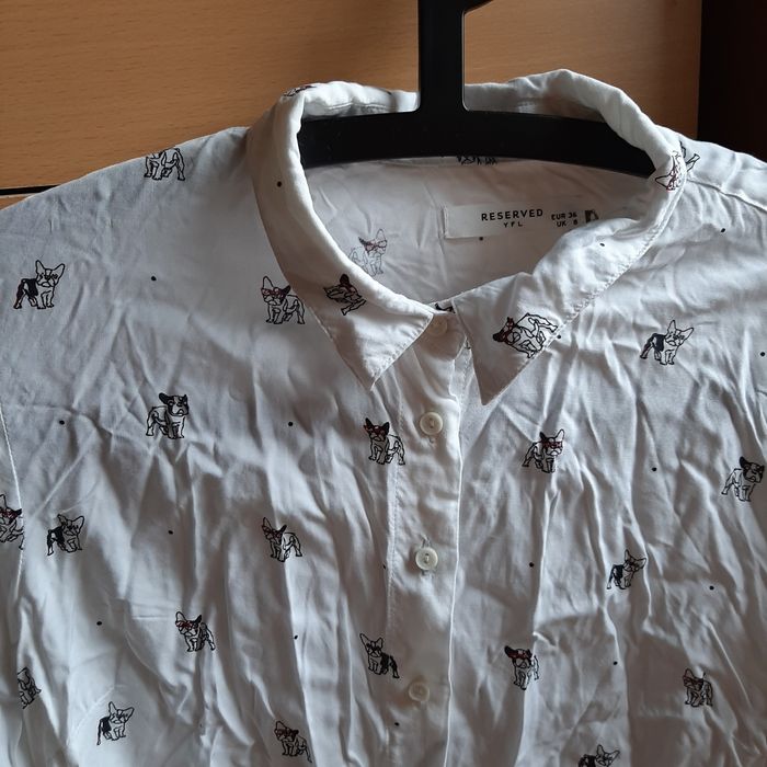 Koszula damska w pieski 36