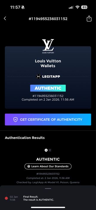 Женский кошелек Louis Vuitton