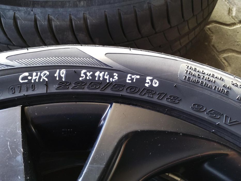 Jantes Toyota R18 Com Pneus 225/50 Furação 5X114.3