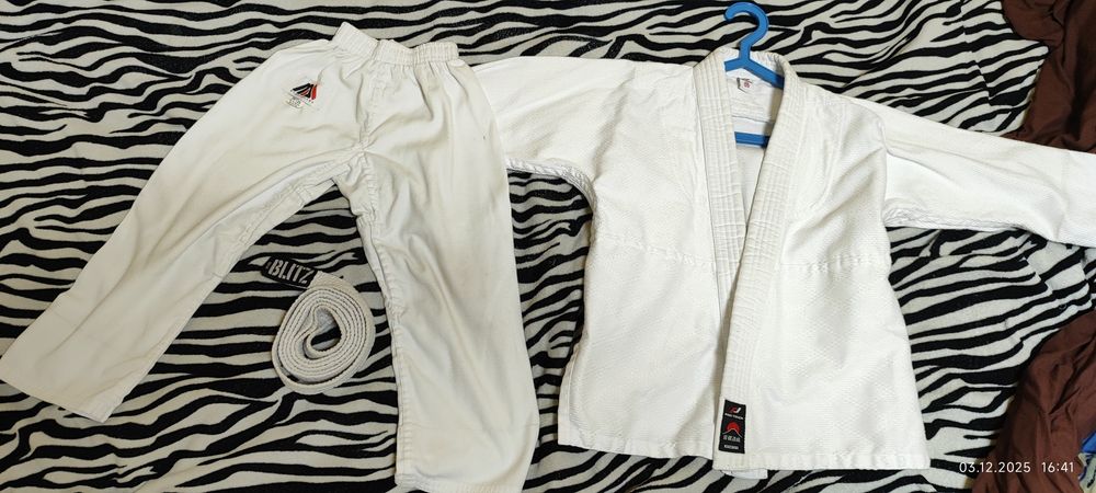 Кимано детское плотное для единоборств