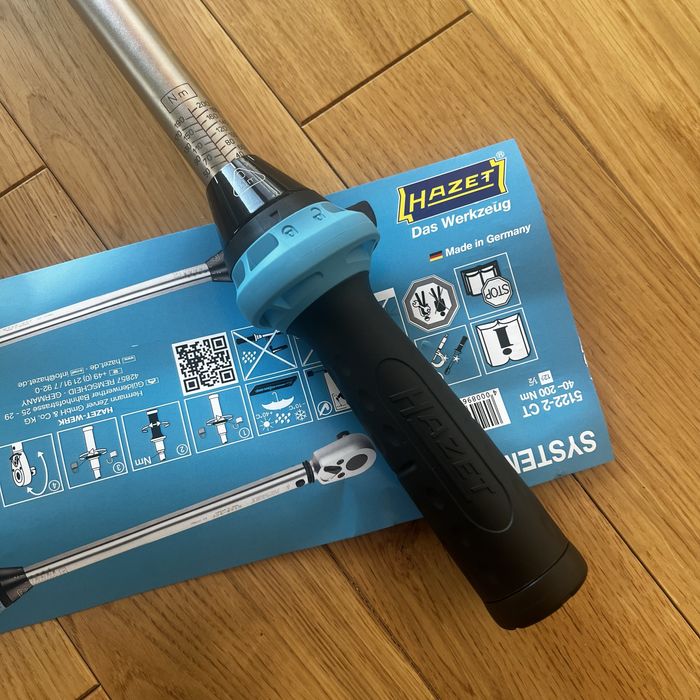 Ключ динамометрический 40- 200 Nm 1/2" 5122-2CT Hazet