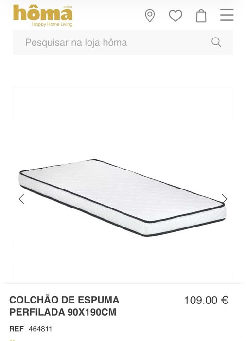 Cama Criança com Colchão