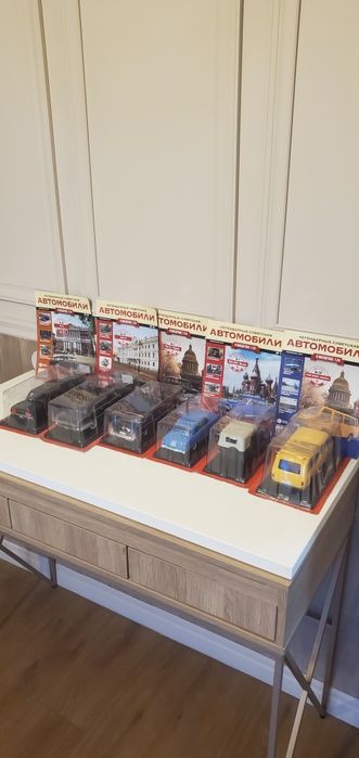 Легендарные советские автомобили в масштабе 1:24 Газ ,Зил, Уаз и Раф